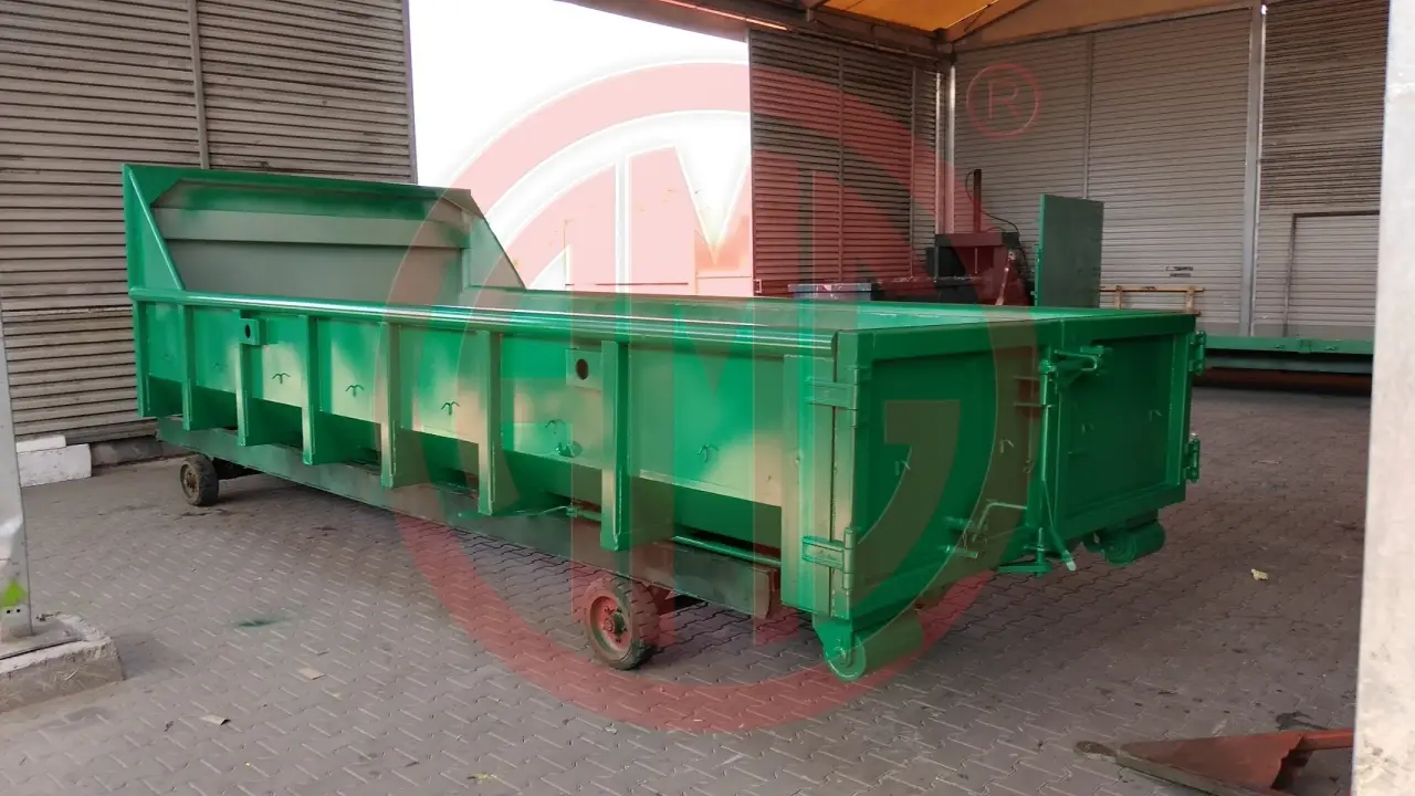 Grafika numer 5, Nazwa produktu: 10 m3 | L:6.0 Kontener rolkowy standard